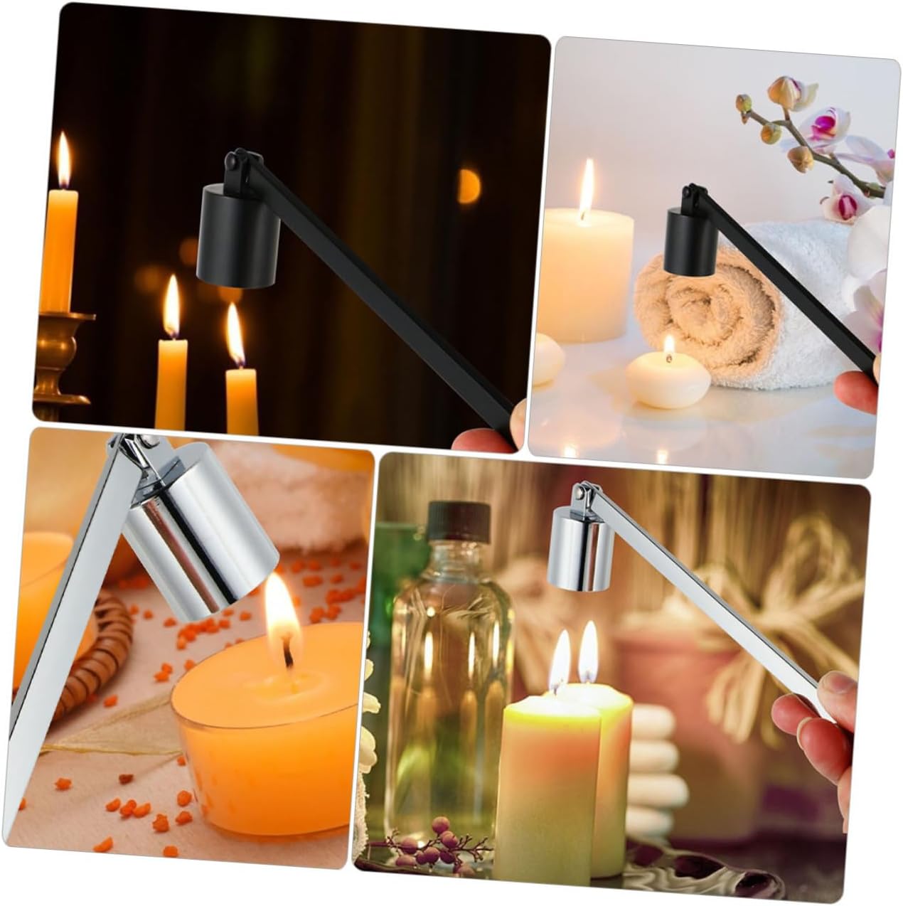 Alipis 4pcs Snuffer Accessory Candle Extinguisher Candle Putters Household Extinguishers