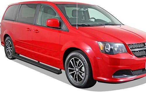 Miniatura 8 de APS iBoard - Estribos de acero inoxidable de 6 pulgadas compatibles con Dodge Grand Caravan 2011-2020 y Chrysler Town Country 2011-2016 (escalones