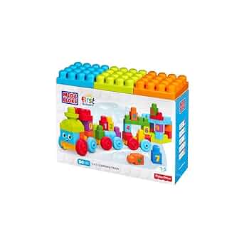 (未使用･未開封品)　フィッシャープライス 1才からのメガブロック かんたんお片付けキャリーBOX 16ピース FLT37 wyeba8q フィッシャープライス 1才からのメガブロック かんたんお片付け