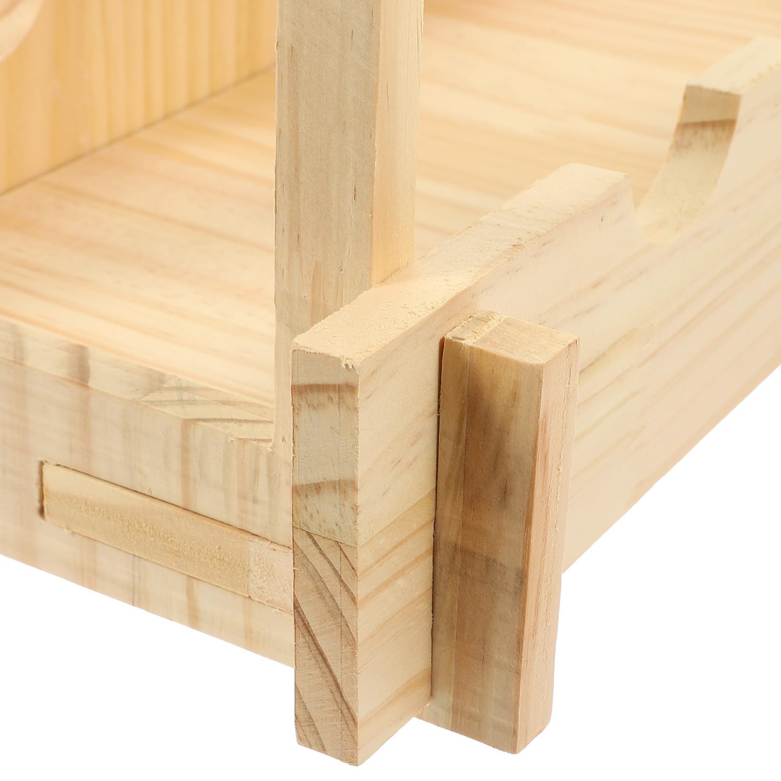 Holibanna Haustier Hängebrücke aus Holz für Meerschweinchen und Hamster mit Kletter und Laufübung im Käfig