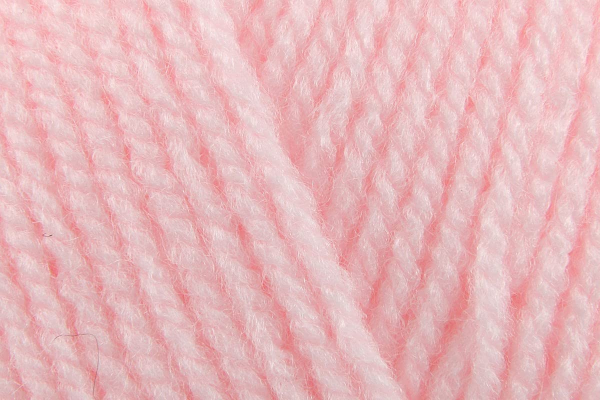 Sirdar Hayfield Bonus Baby DK Crochet Yarn, 100% Acrylic Double Knitting Wool for Waistcoats, Gilets, Jumpers and Sweaters - 100g Ball - Baby Pink (851) - Single (1 Ball) — image 1