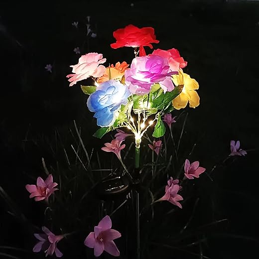 GIGAWATTS GW-914 Solar Rose Light, Warm White