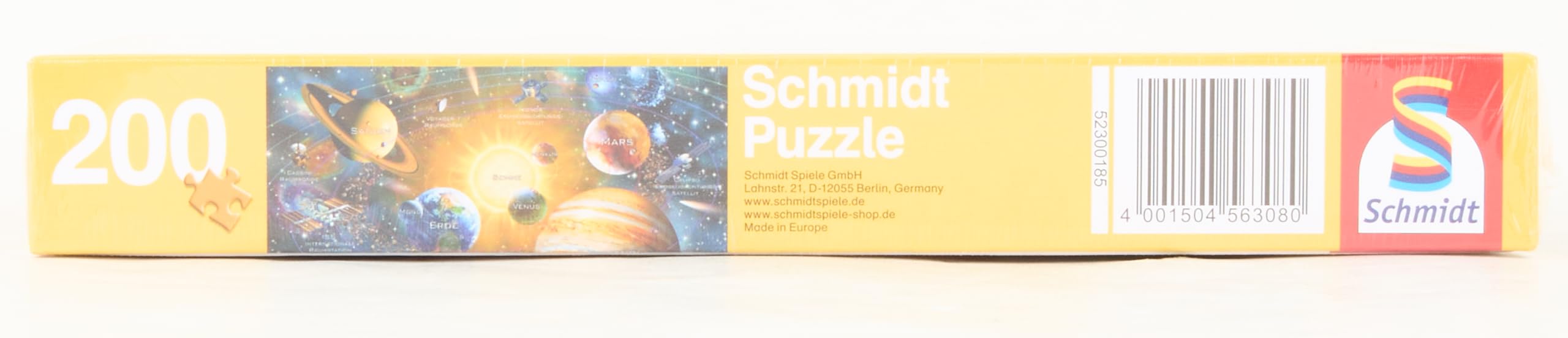 Schmidt Spiele-Il nostro Sistema Solare, Puzzle per Bambini da 200 Pezzi, Multicolore, 56308