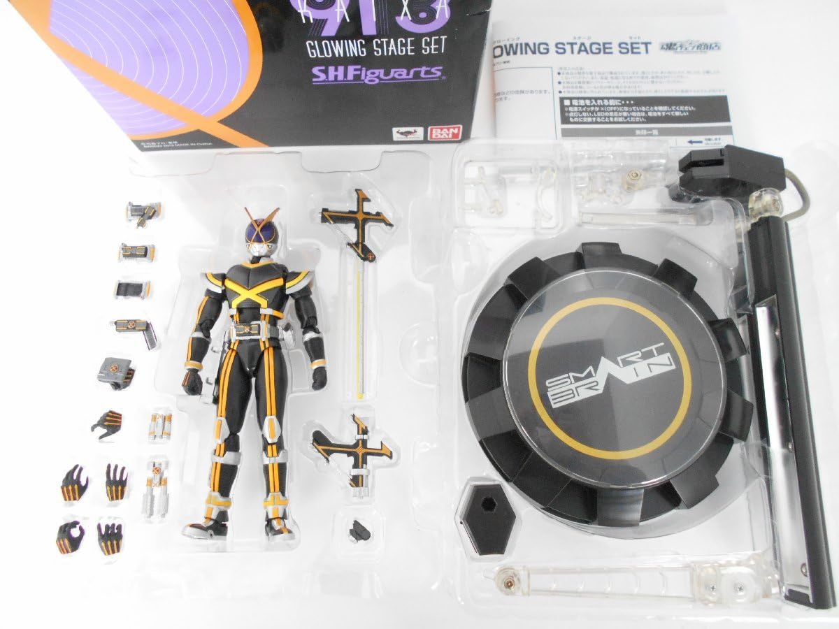 Amazon.co.jp: ○ S.H. ライダーカイザ GLOWING STAGE SET