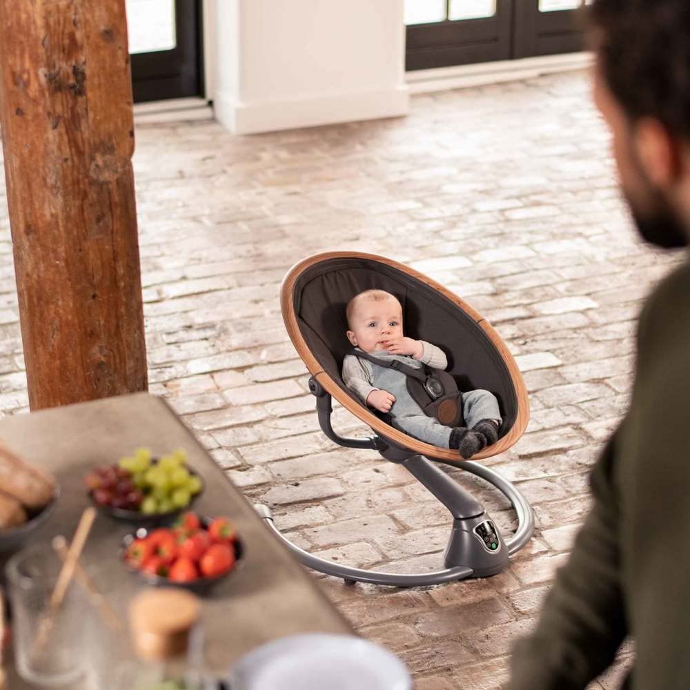 Columpio Musical El�ctrico MAXI-COSI Cassia ECO, Desde el nacimiento hasta los 6 meses, Beyond Green