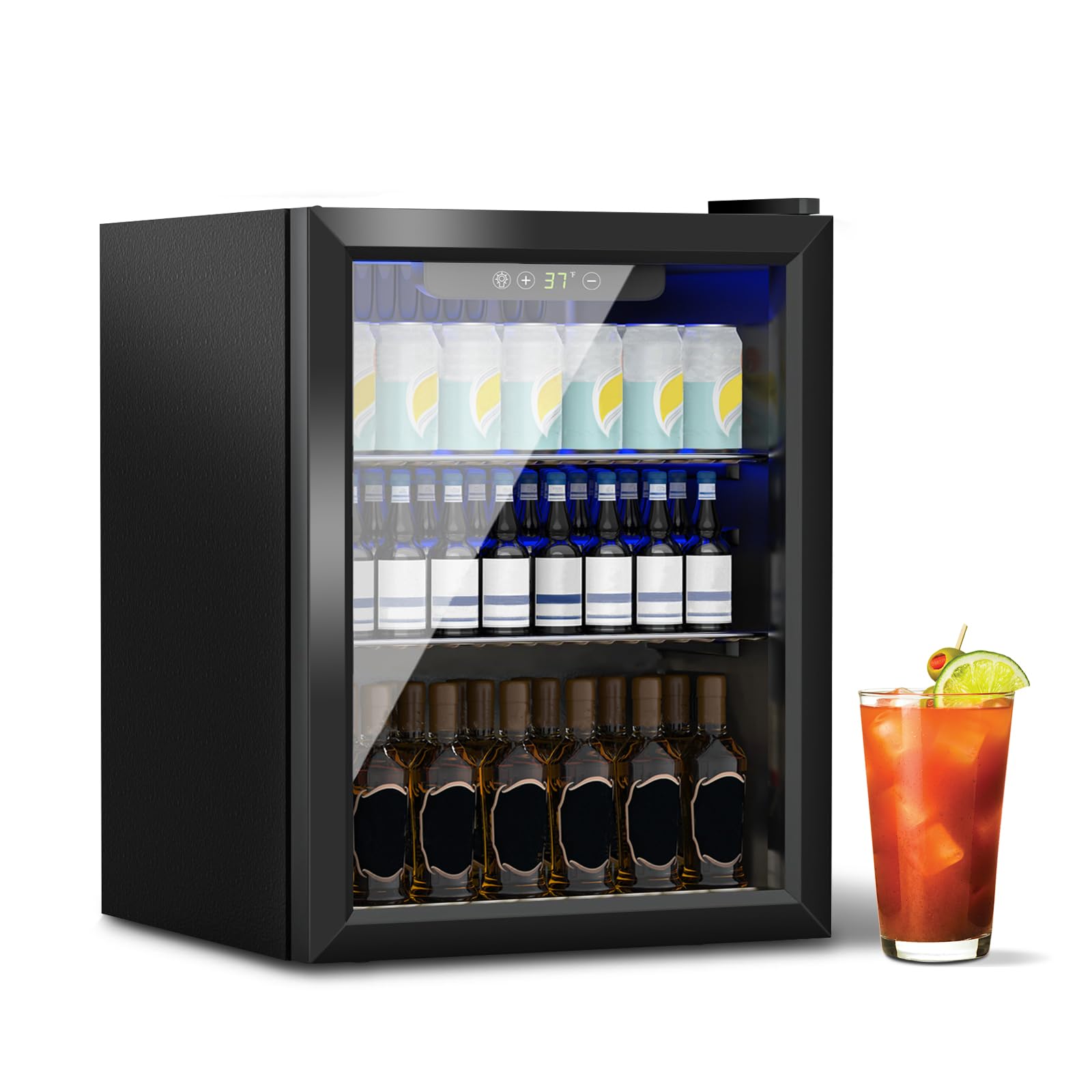 Stopsad JG-5 1.6 cu ft Beverage Cooler Black