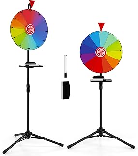 COSTWAY Glücksrad, Glücksrad zum Drehen