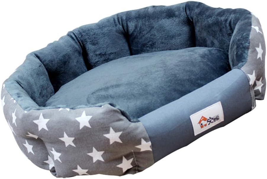 Dog beds, Small Dog Bed and cat Bed with Removable, Washable and Breathable Soft Cotton, Non Slip Oxford Bottom, Suitable for Small and Medium Sized Dog beds