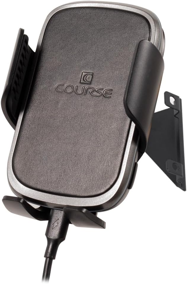 Course Motorsports DirectFit Phone Mount Automatic Gripping Wireless Charging Head and Car Phone Holder for Honda CR-V (2012-2016) - Automatic Gripping Charger (Black)