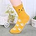 Ximimark 6 Pairs of Womens Cozy Cat Lover Socks - Fashionable Knitted Crew Socks with Adorable Cartoon Cat Pattern - Lightweight, Breathable, and Ultra-Soft for All-Day Comfort