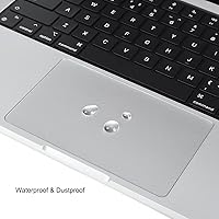 Vista 3 de [2PCS] Funda protectora para trackpad MacBook Air de 15 pulgadas M4 M3 para 2025 2024 2023 MacBook Air de 15.3" M4 A3241 M3 A3114 M2 A2941 Protector