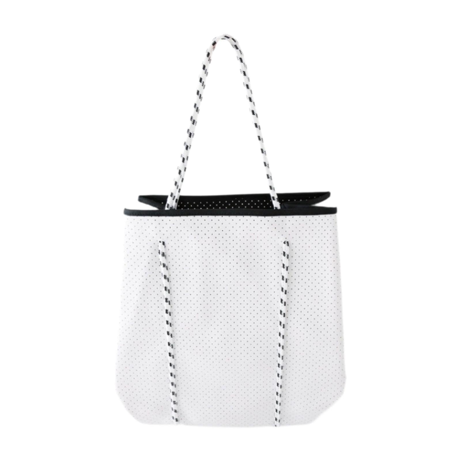 bnf neoprene bag for women with inner pouch pool bag for summer camping | its spacious design allows for easy access to all your items 【n.