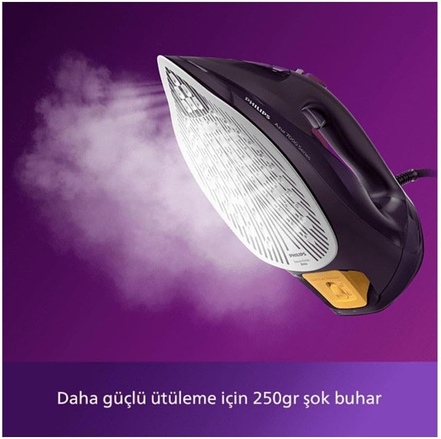 PHILIPS Azur Dst7061/30 Buharlı Ütü Koyu Mor