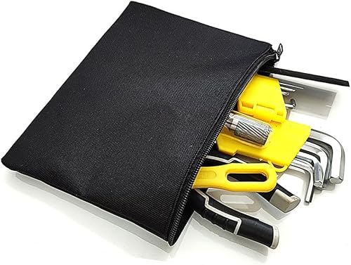 Paquete de 2 bolsas de herramientas pequeñas, bolsa de herramientas, bolsa de herramientas para electricista, bolsas de herramientas multiusos con