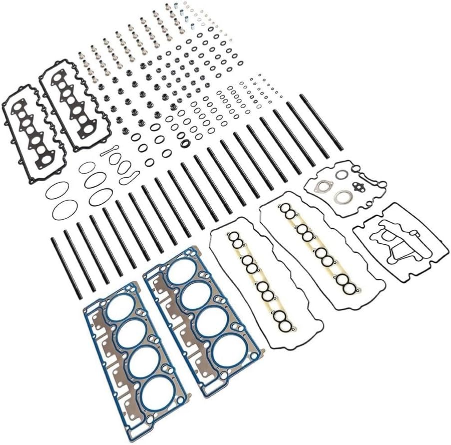 Car 6.0L Engine Full Gasket Set W/Studs For 2504202 54450A 26374PT 2003-2010 Series Components