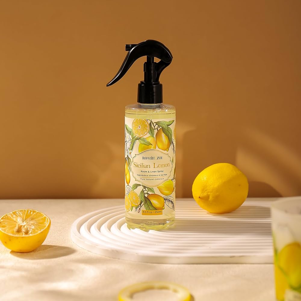 Amazon.com: ROMIIE ZOI Room Spray Air Freshener, Lemon, 8.5 FL OZ