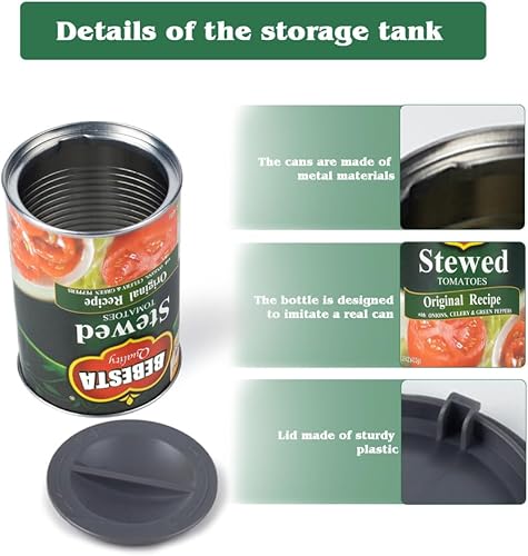 Miniatura 3 de Cajas fuertes para latas falsas Diversion Secret Stash Safes (rojo)