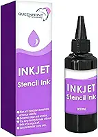 Refil de tinta de estêncil de tatuagem para impressora a jato de tinta EcoTank, tinta de estêncil de tatuagem à prova de manchas de 100 ml, tinta de modelo de tatuagem profissional para transferências