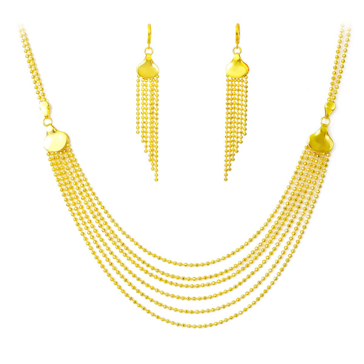WELRDFGWADSNHY gold coin jewelry wedding woman jewelry set 18K gold plated jewelry set coin necklace bracelet earring set