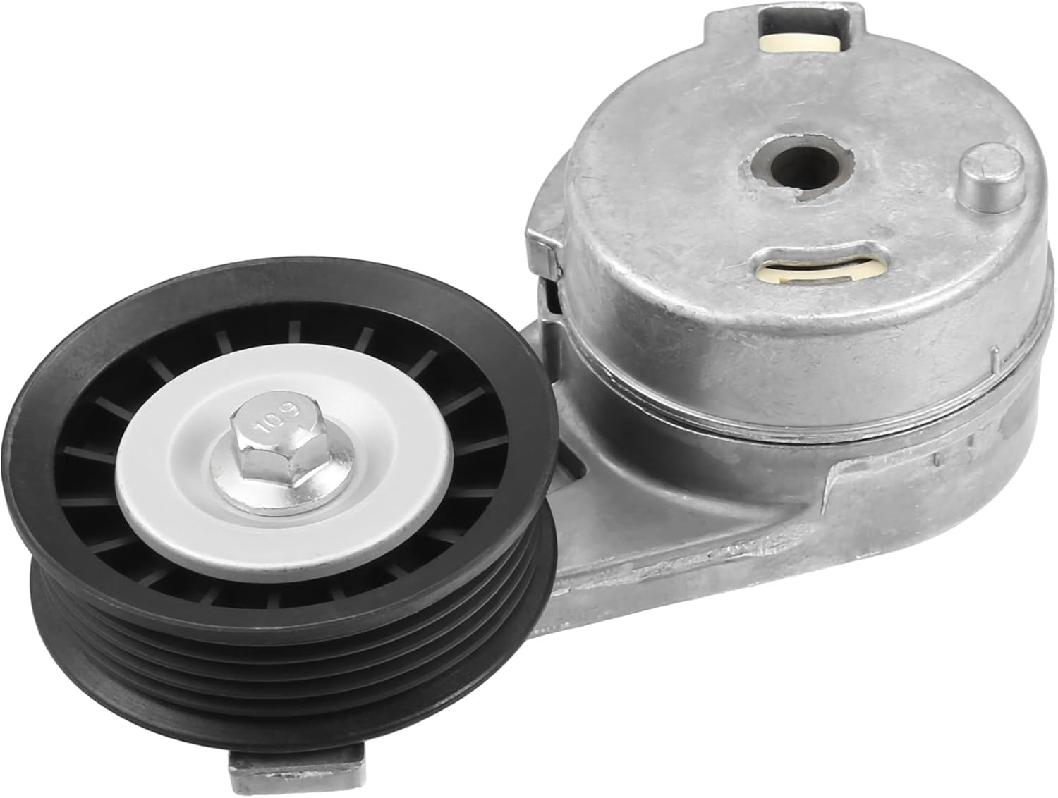 uxcell Belt Tensioner Pulley Assembly No.12577764/12603527 for Chevrolet Impala 3.5L 2006-2011 Serpentine Tensioner