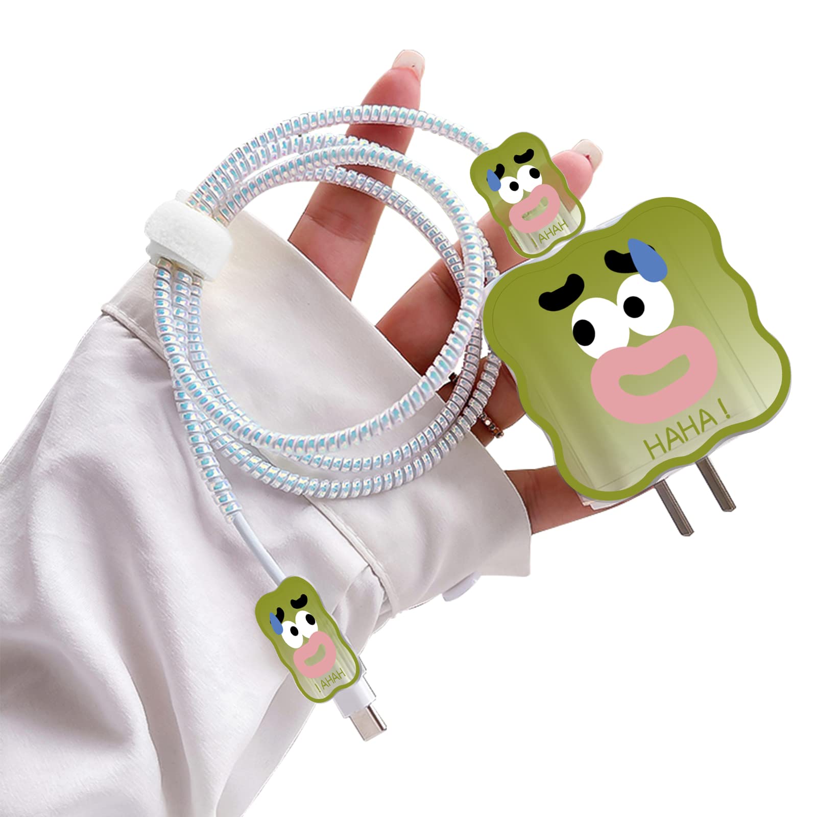 Protezioni Per Cavi Con Animali - Confezione Da 6 - Anti Usura Per Cavi Di Ricarica - Foto 3