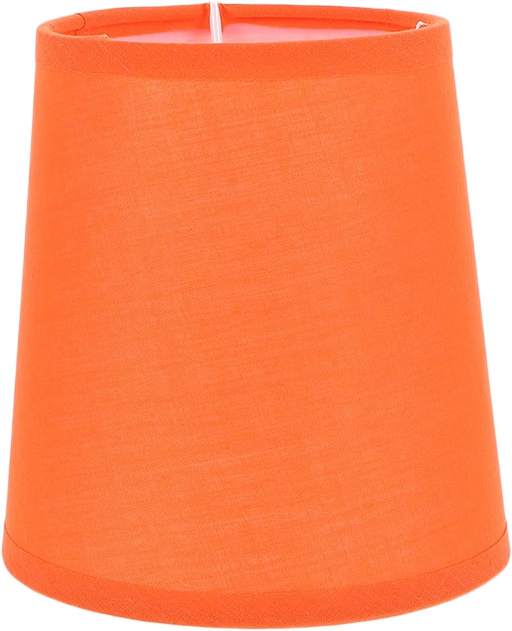 Homoyoyo Home Decor Home Decor Cloth Small Lamp Shade for Table Lamp Chandelier Shades Replacement Fabric Lampshade for and Floor Light Farmhouse Home Decoration Orange Lamp Shades Lamp Shades