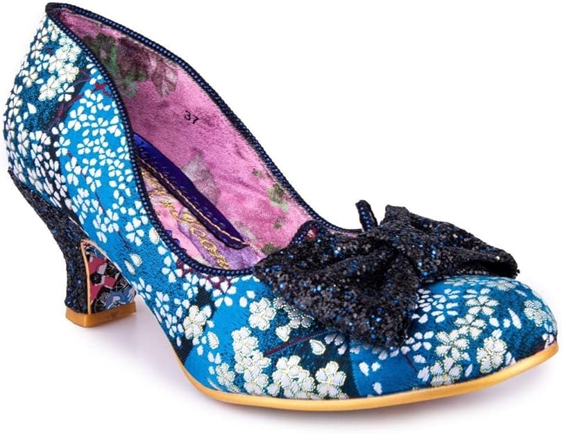 Irregular choice dazzle razzle blue Clearance