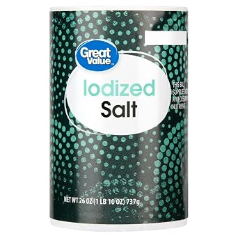 Iodized Salt, 26 oz