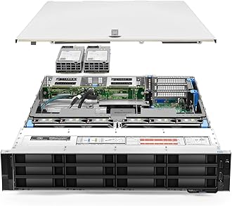 PowerEdge Dell R740xd Server | 2X Silver 4210-2.2GHz = 20 Core | 192GB | 12x 6TB SAS (Renewed)