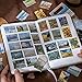 PMSMT 60pcs Vintage Briefmarkensammlung dekorative Aufkleber Buch Scrapbooking Stick Aufkleber Tagebuch Briefpapier Album Van Gogh Monet Aufkleber