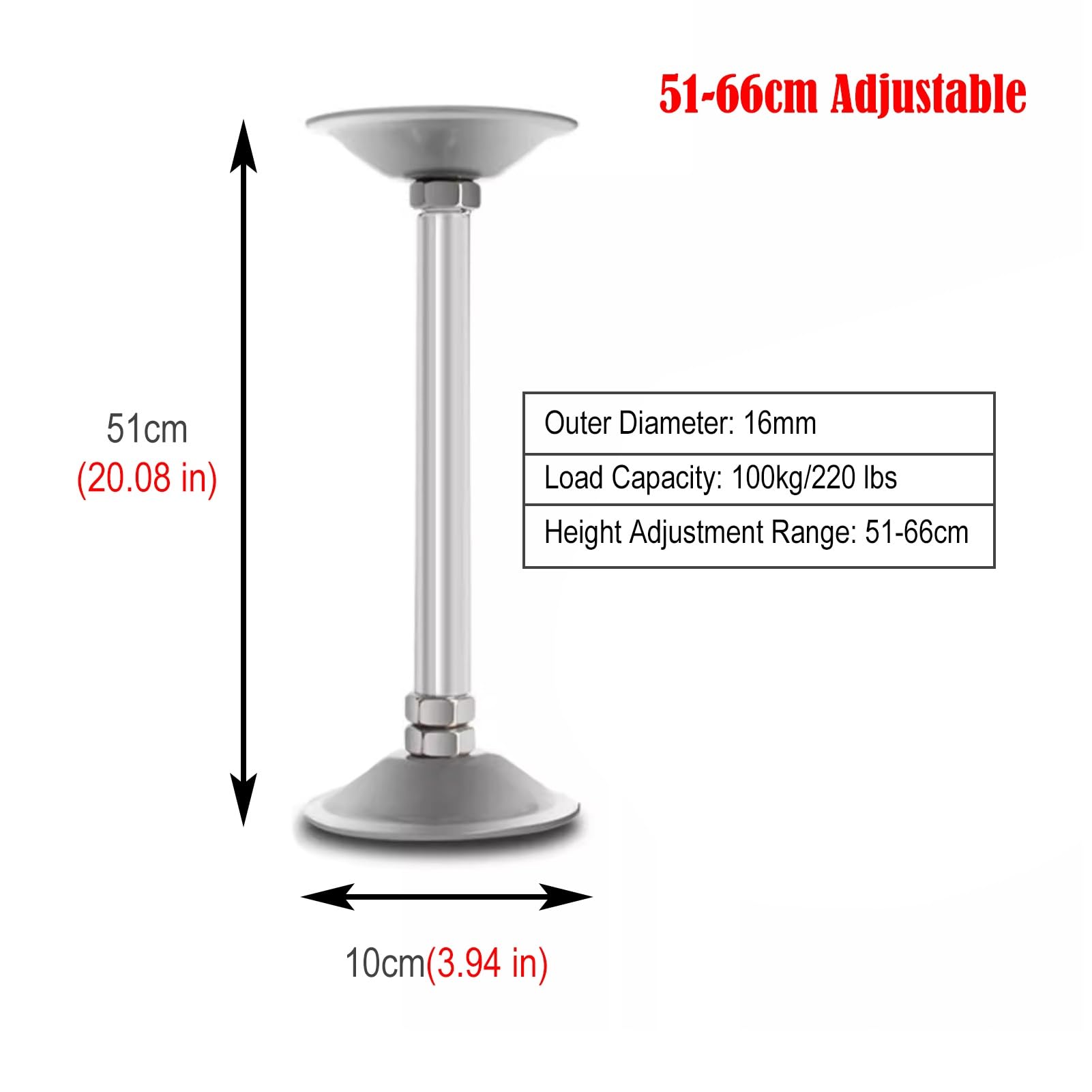 Kit 12 Clip Per Lavello Sottotop - Acciaio Inox Per Cucina E Bagno - Foto 4