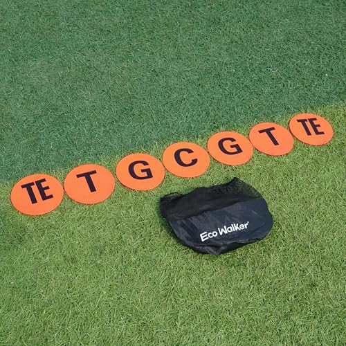 Eco Walker Position Flat Spot Markers Enhance Football Agility and Tactical Skills