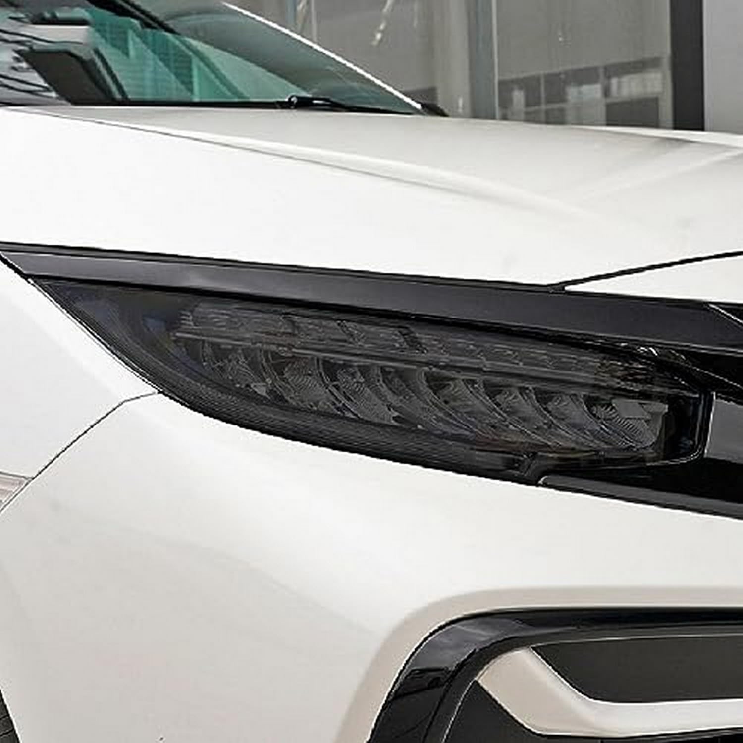 Film de protection de phare en TPU pour Honda Civic 2016-2021 transparent et anti-rayures