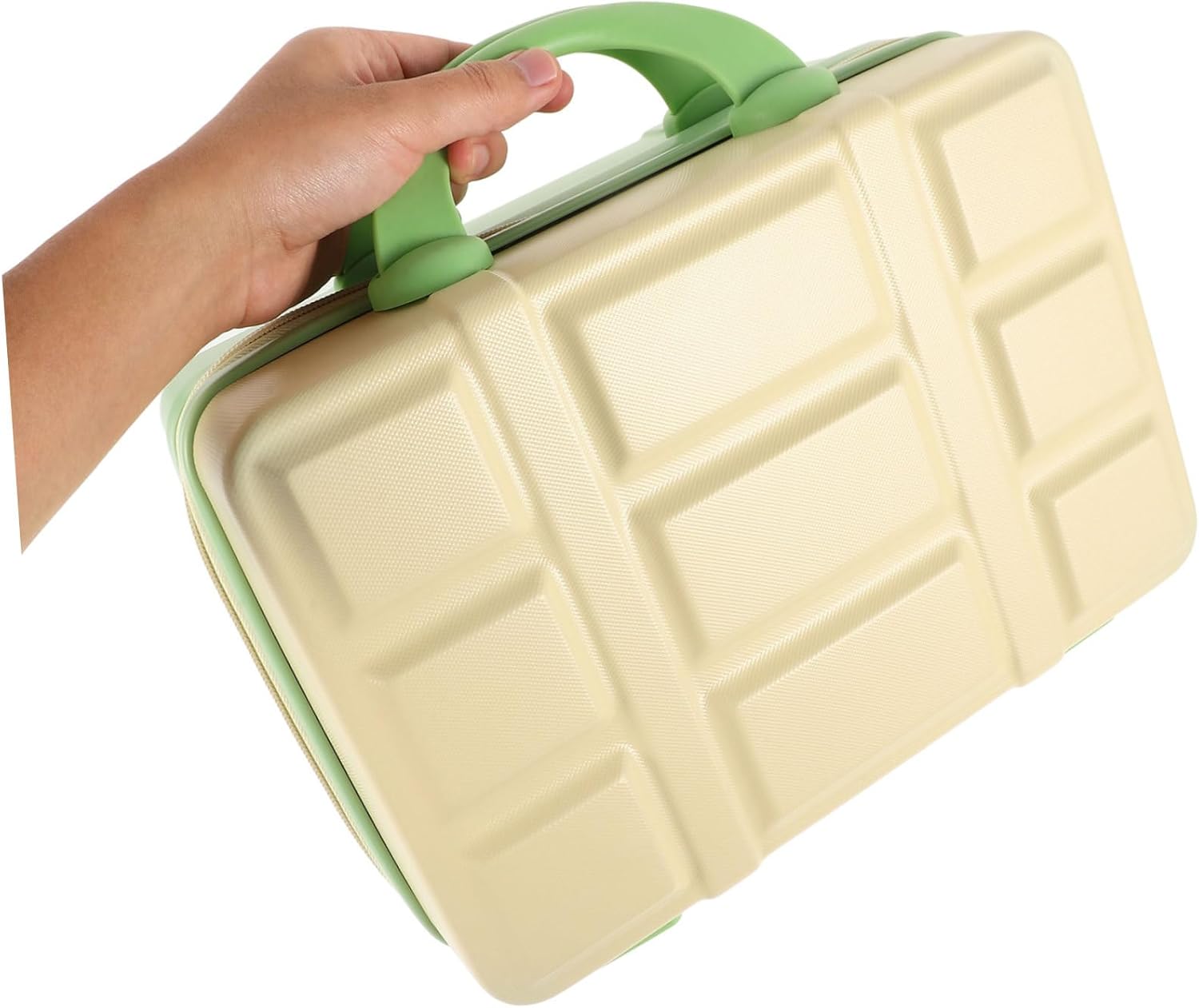 Homoyoyo Makeup Travel Case Portable Cosmetic Organizer Capacity Lightweight Design for Women Convenient Carrying Suitcase for Travel and Storage