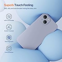Vista 1049 de Miracase Funda diseñada para iPhone 13 Pro Max con protector de pantalla, [forro de microfibra suave antiarañazos], funda protectora de silicona