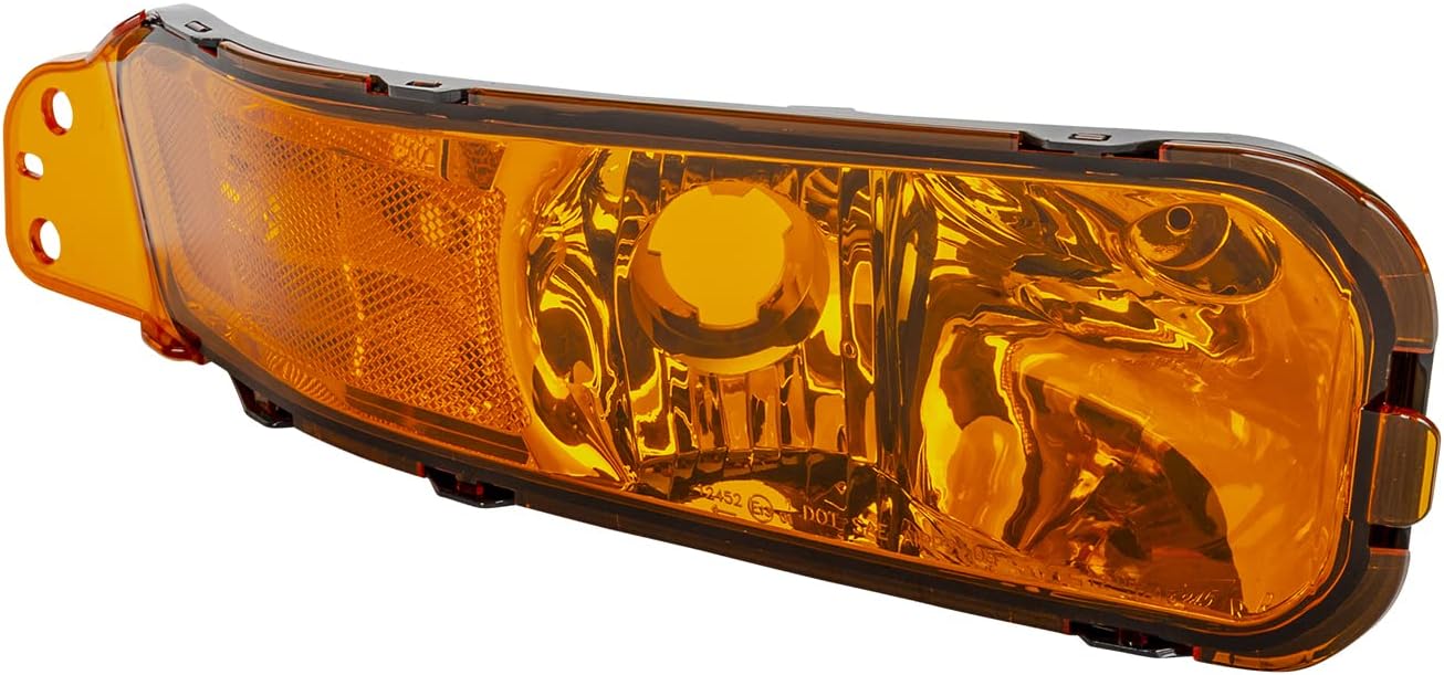 TYC Right Turn Signal/Parking/Side Marker Light Compatible with 2005-2009 Ford Mustang Front Passenger Side