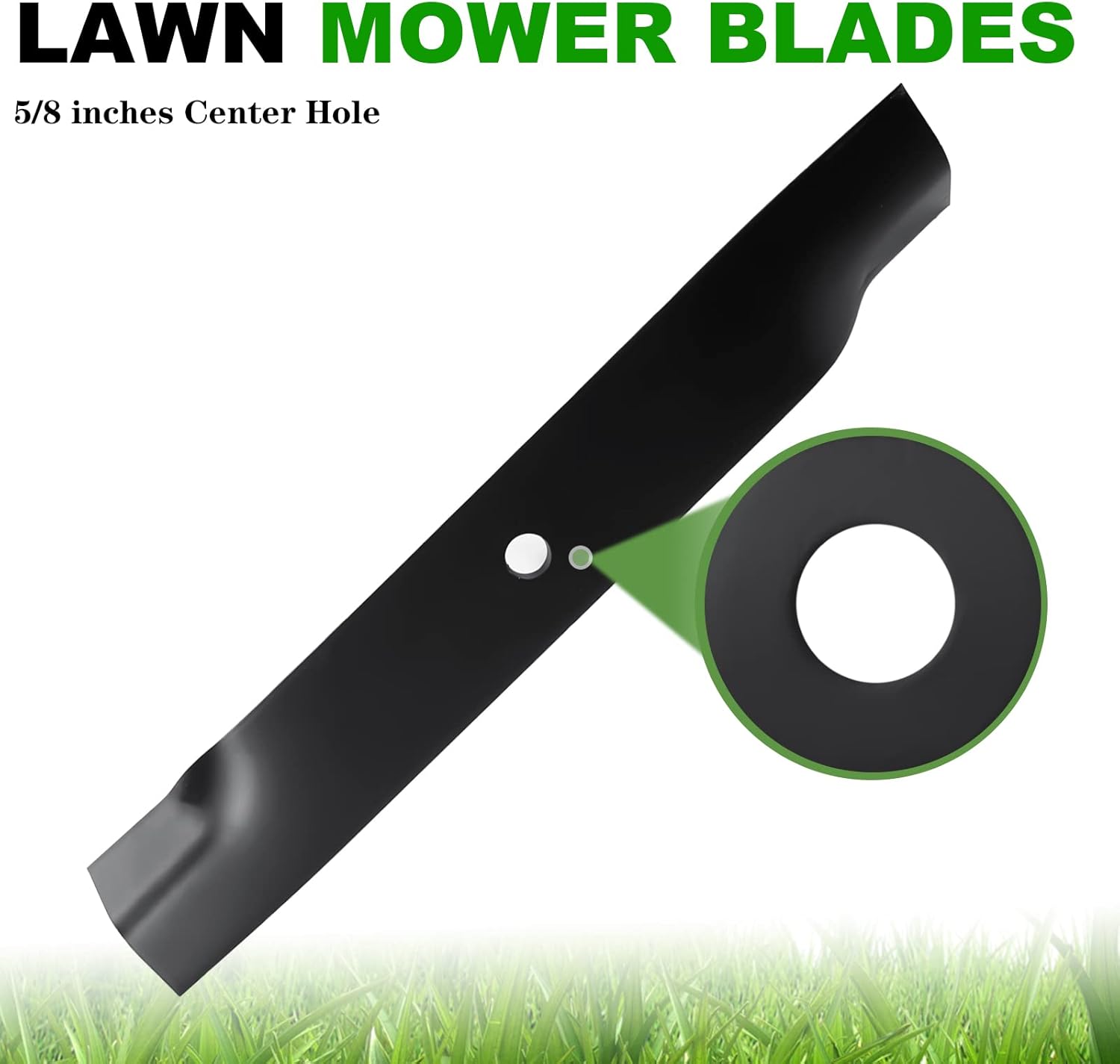 Aeagle 50 inch Deck Rolled Air Lift Blade for Toro Dixie Chopper 2550 2750 Magnum X 30227-50 113579 30227 PL7329 30227-50 30227-H LT2000 LT2300 LT2400 LT2500 RB2700, 3 Pack