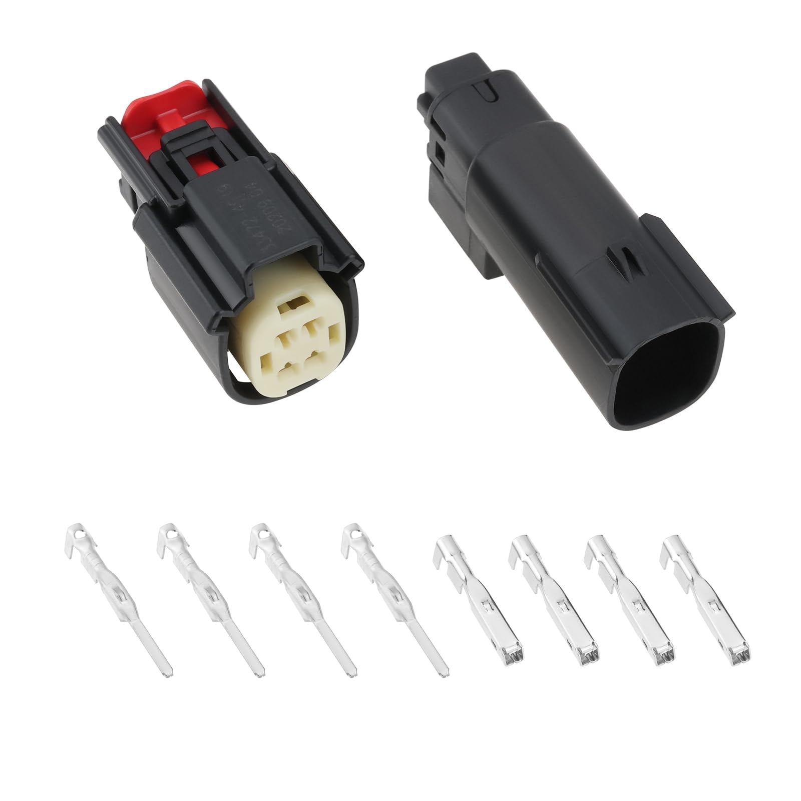 Molex A 4 Pin Maschio Femmina Kit Connettori Cavi Impermeabili Per Auto