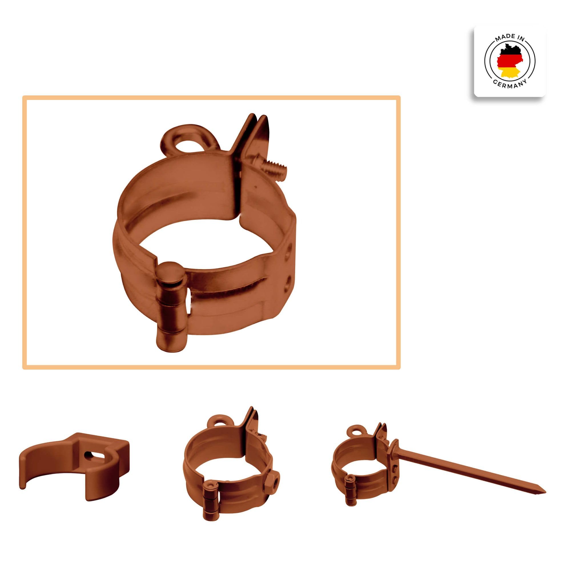 Inefa Rohrschellen Clip DN 50 PVC Weiß Befestigung Fallrohr Wandmontage Inefa Rohrschellen Clip DN 50 PVC Weiß Befestigung Fallrohr Wandmontage