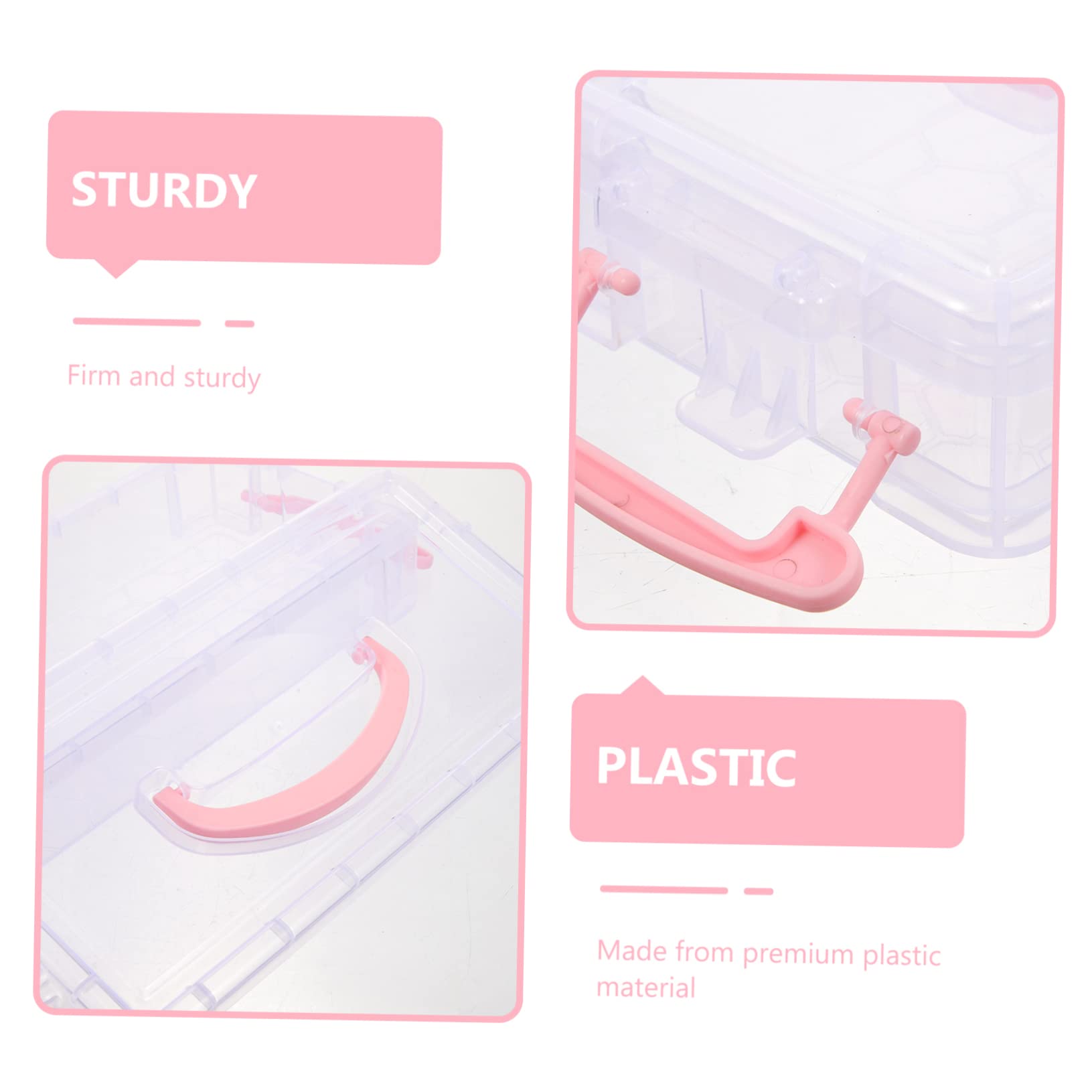 Homoyoyo Scatola Porta Oggetti Plastica per Studenti, Set 8 Pezzi