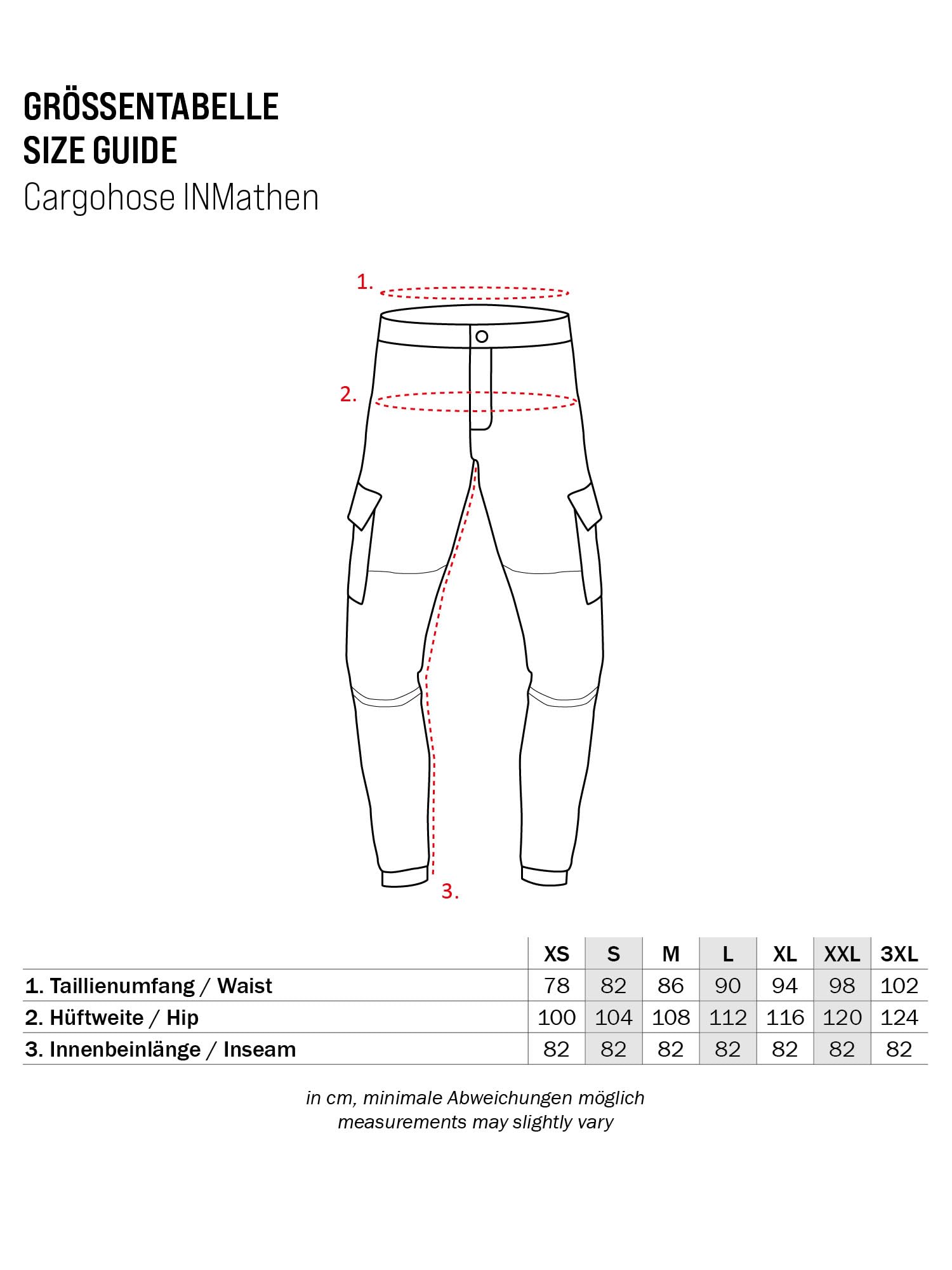 Indicode Hombres Mathen Pantalón Cargo confeccionado en 98% algodón con cinturón Incluido