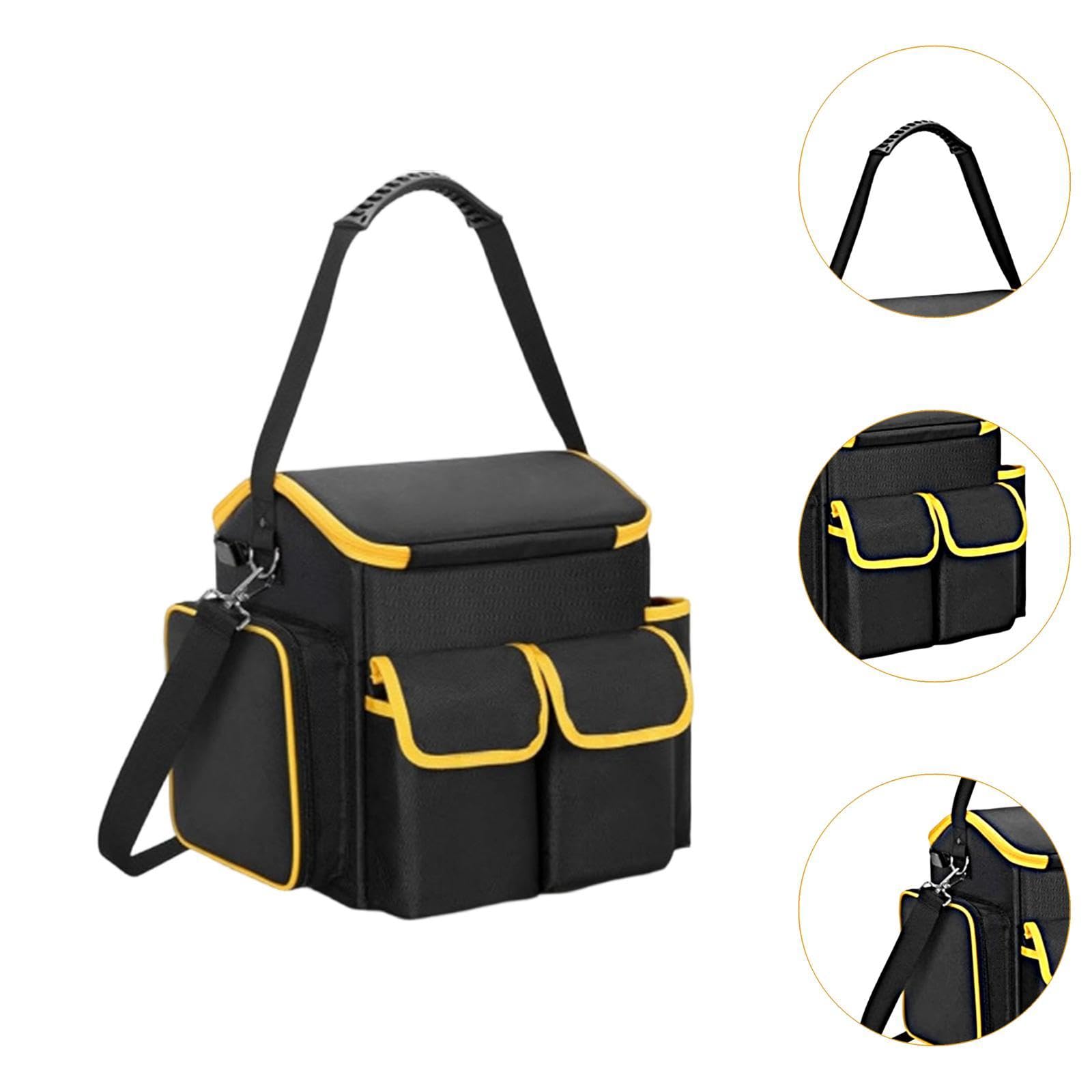 Bolsa de Herramientas para Instrumentos, Accesorio Negro para Dispositivos Eléctricos de Ferretería Y Viajes