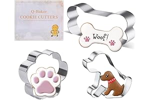 Bone Shaped Cookie Cutters Set: Perfect for Dog & Cat Treats