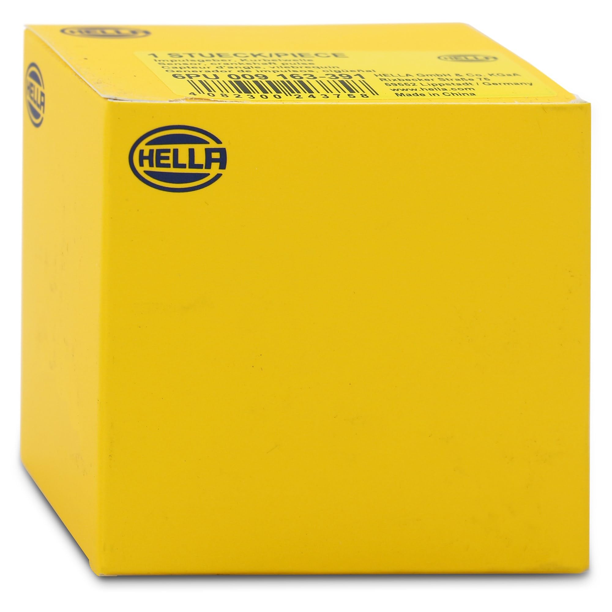 HELLA 6PU 009 163-391 Kurbelwellensensor - 12V - 2-polig - schwungscheibenseitig