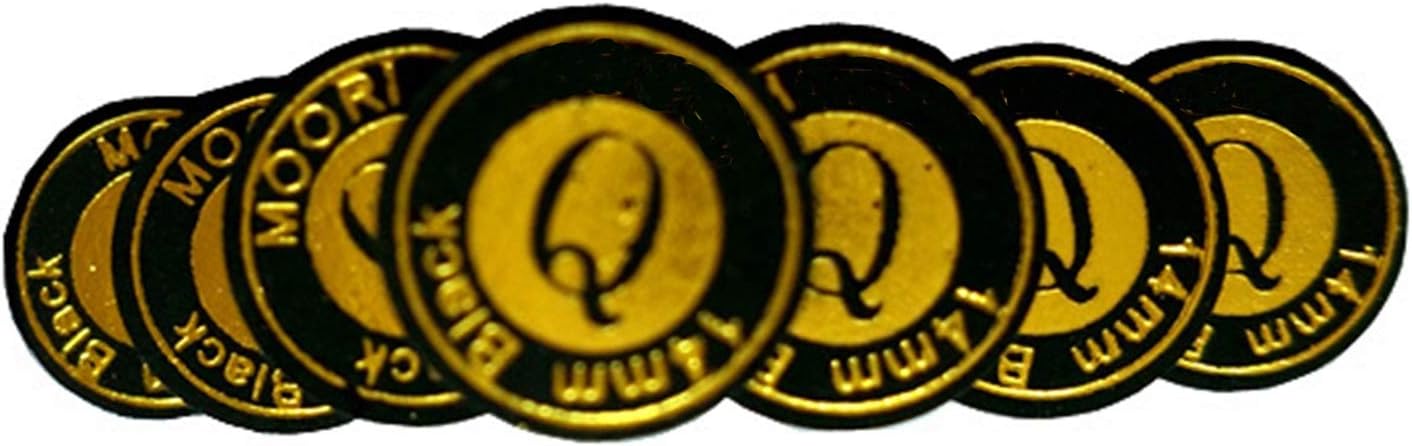 TX GIRL 10個/ロット14MMブラックビリヤードキューチップキューチッププールビリヤードキューチップ交換9層レザービリヤード