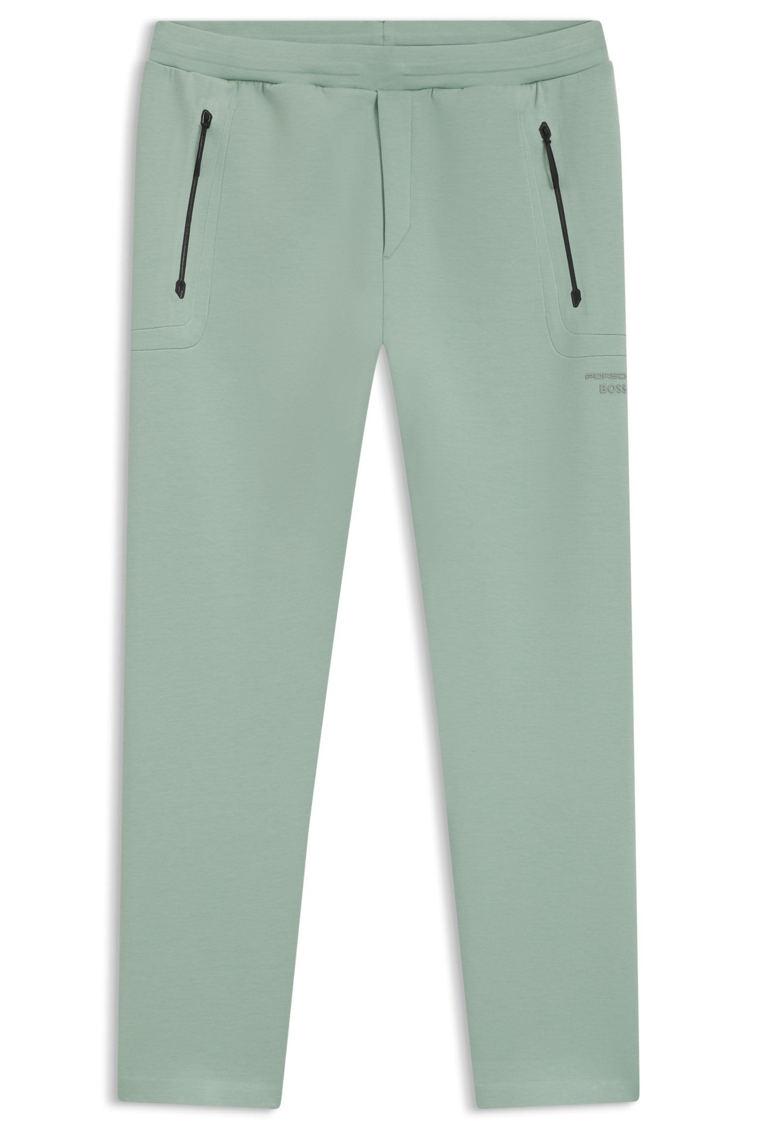 BOSS Mens JT PS Spirit70 Hicon Porsche x Tracksuit Bottoms with Tonal Reflective Branding