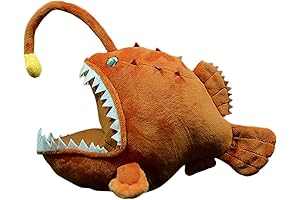 FRANKIEZHOU Anglerfish Plush - Indulge in the Enchanting Realm of the Deep Sea