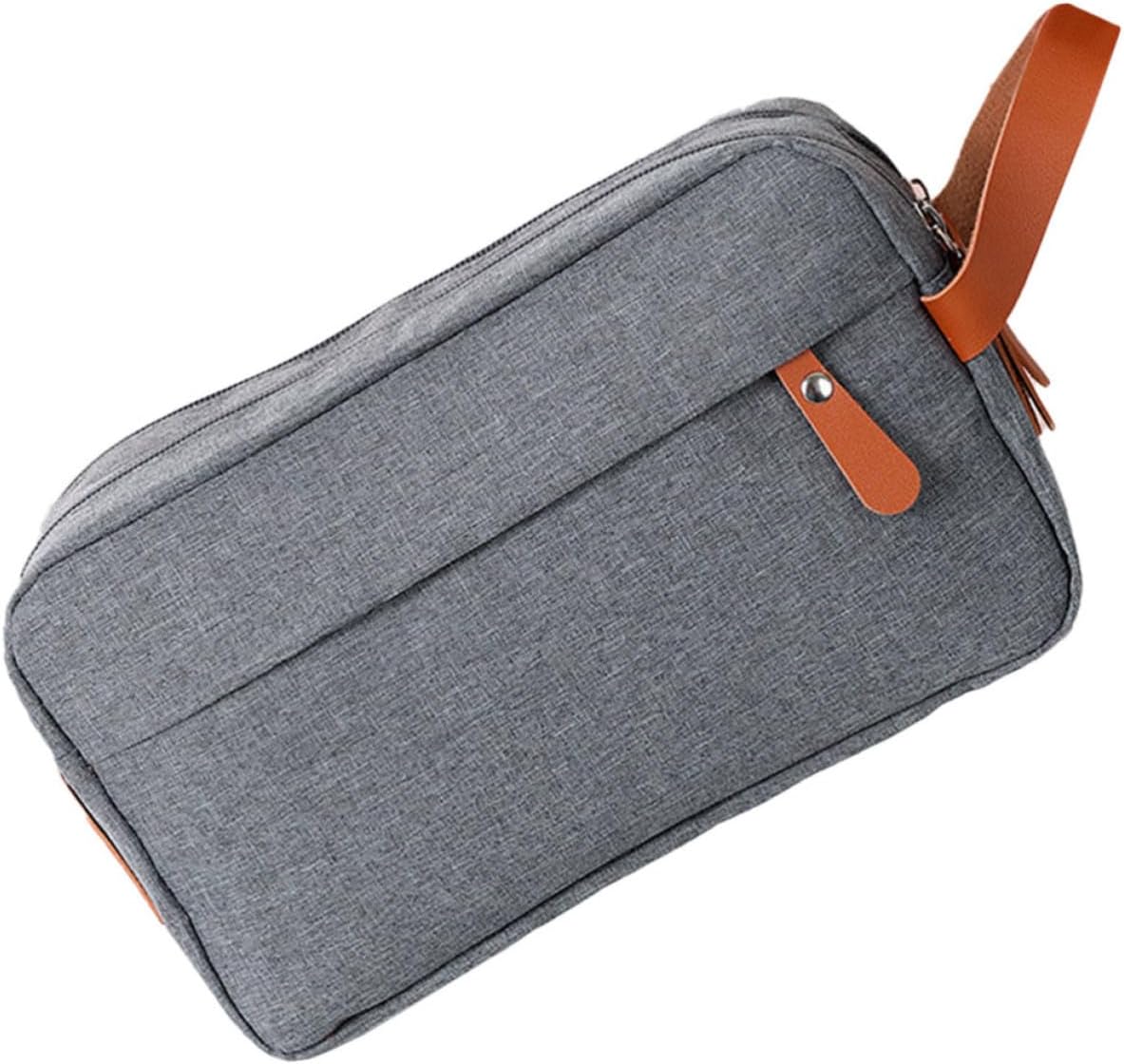 Toiletry Bag with Wide Opening Organizer Large Capacity Polyester