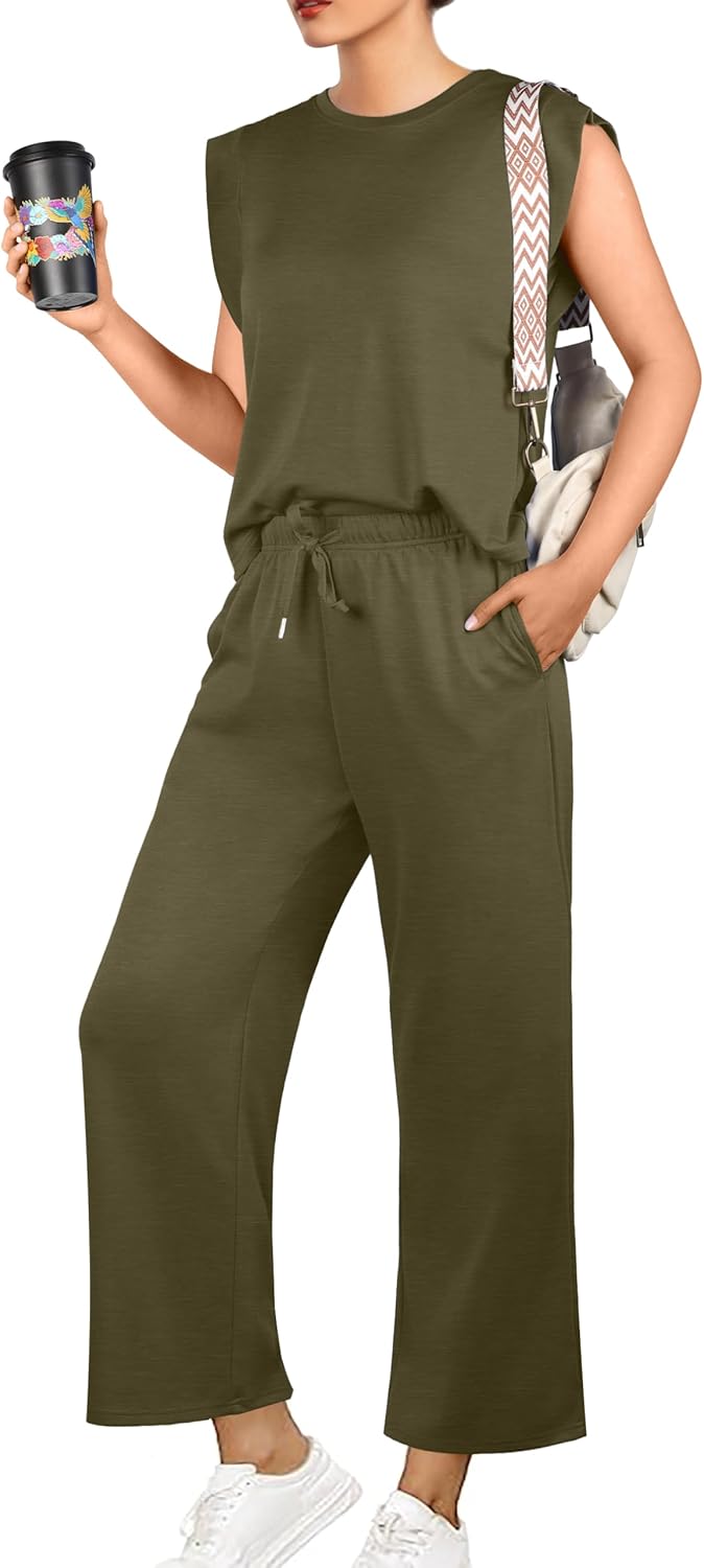 GRECERELLE Tweedelige outfits dames zomer korte mouw trainingspak dames