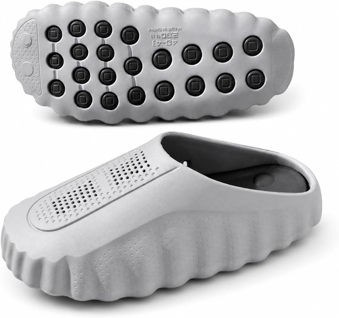 EVA Clogs - Lightweight, Multicolor Massage Barefoot Slippers | Quick-Drying & Breathable Outdoor Summer Sandals for Men